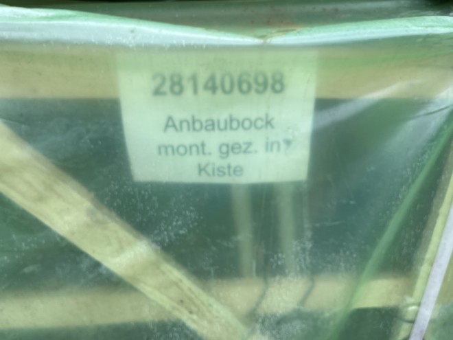 Krone Easycut F320 CV Pull Type Headstock Front Mounted Mower Conditioner