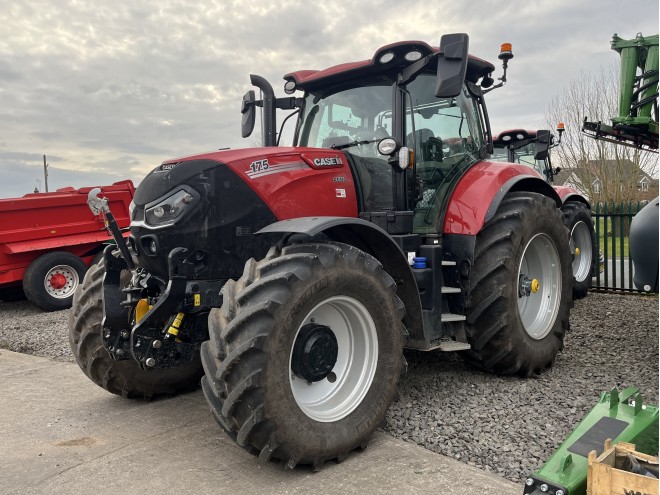 Case IH Puma 175 CVX Front Linkage Front PTO Accuguide Ready