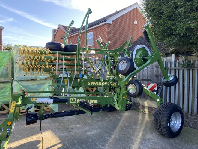 Krone Swadro TC 760 Twin Rotor Rake
