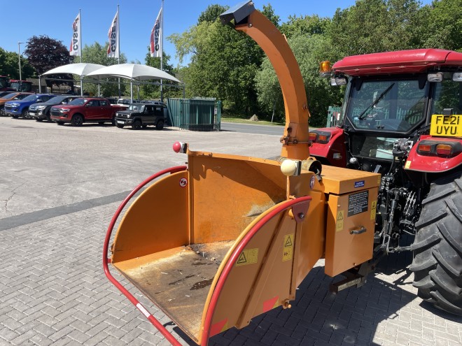 Jenson A 328 Z wood chipper tractor mounted
