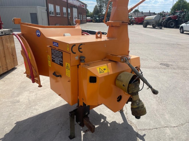 Jenson 3 point linkage PTO powered wood chipper