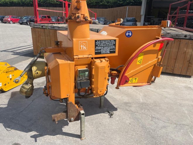 Jenson 3 point linkage PTO powered wood chipper