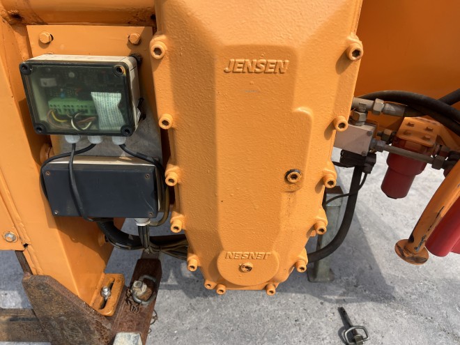 Jenson 3 point linkage PTO powered wood chipper