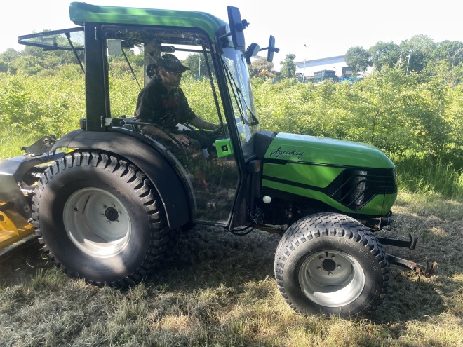 Deutz Agrokid 45 C/W Cab turf tyres front linkage and front PTO