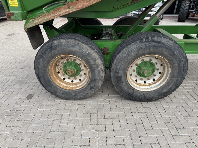 Herbst 14 Ton Dump Trailer C/W Hydraulic Door Green