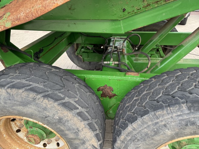 Herbst 14 Ton Dump Trailer C/W Hydraulic Door Green