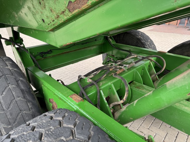Herbst 14 Ton Dump Trailer C/W Hydraulic Door Green
