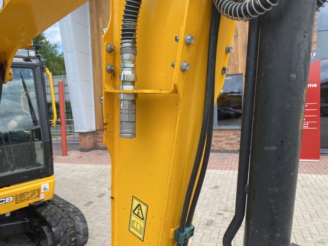 JCB 50 Z- 2 C/W Quick Hitch and 1 x 3' Bucket