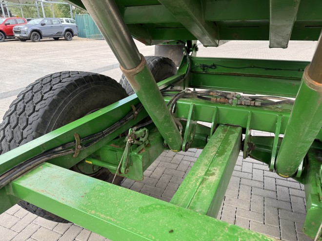 Herbst 14 Ton Dump Trailer C/W Hydraulic Door Green