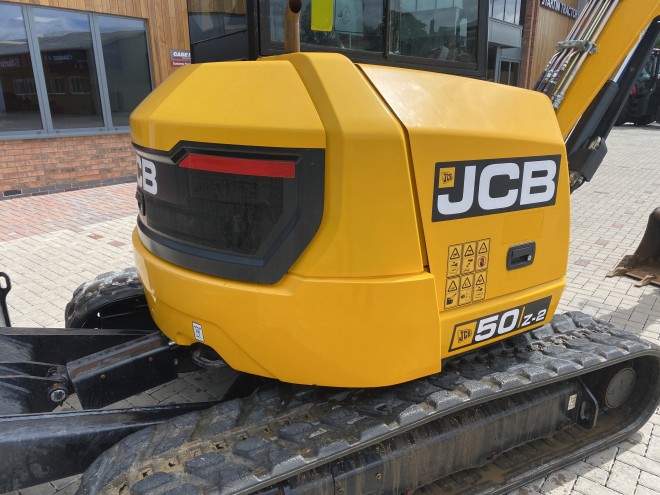 JCB 50 Z- 2 C/W Quick Hitch and 1 x 3' Bucket