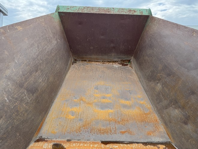 Herbst 14 Ton Dump Trailer C/W Hydraulic Door Green