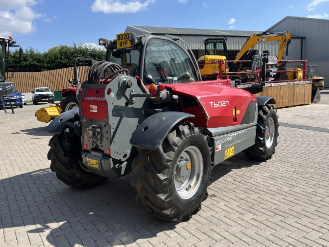 Weidemann T6027 C/W JCB Q-Fit Headstock