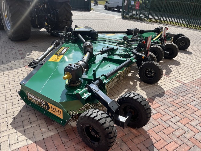 Spearhead Multicut 650 Proline Flexwing 6 Blade Mower