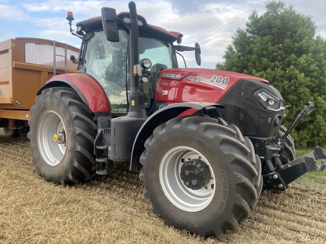 Case IH Puma 200 CVX Front Linkage Full Accuguide