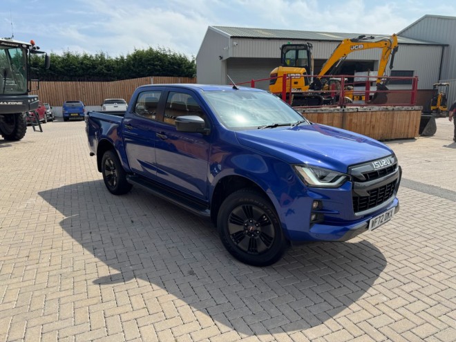 Isuzu D-max 1.9 V-Cross Double Cab 4x4 Auto Biarritz Blue