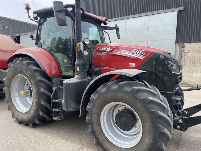 Case IH Puma 200 CVX Front Linkage Accuguide Ready