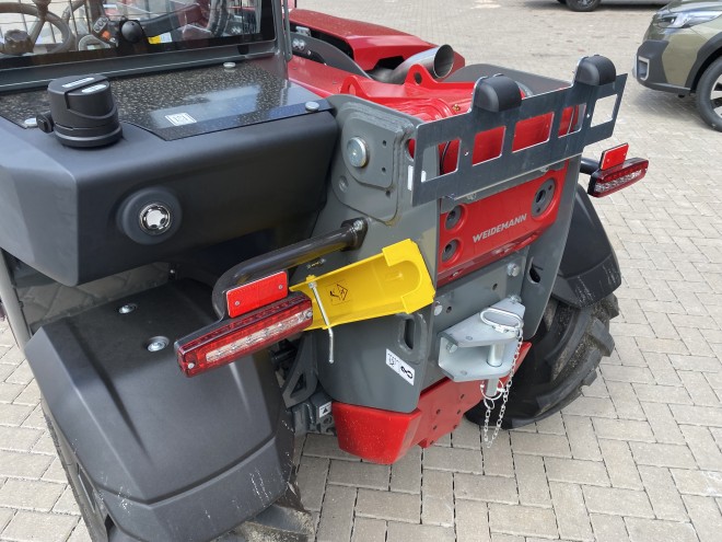 Weidemann 4512 T Premium with Euro headstock pallet tines Ex demo