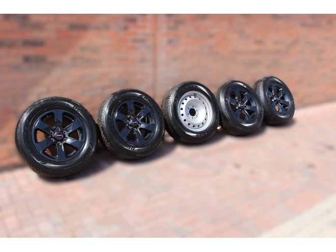 18" Dunlop AT25 Grandtrex Wheel & Tyre Set (5), 18" wheel & tyres, Isuzu Dealer, Isuzu spares, Dunlop, D-Max, DL20, DL40, Utility, Blade, Startin Tractors