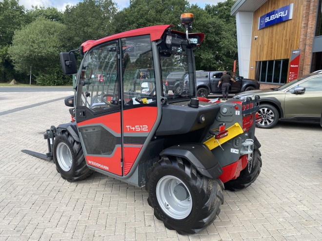 Weidemann 4512 T Premium with Euro headstock pallet tines Ex demo