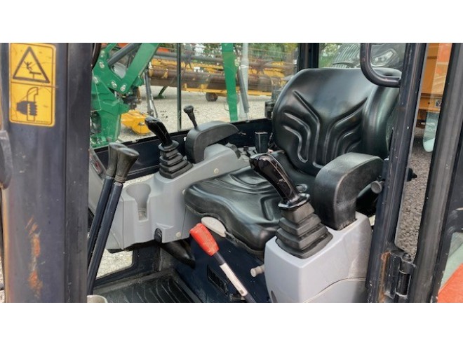 Kubota KX015.4 C/W 3 Buckets Back fill blade Piped and Cabin