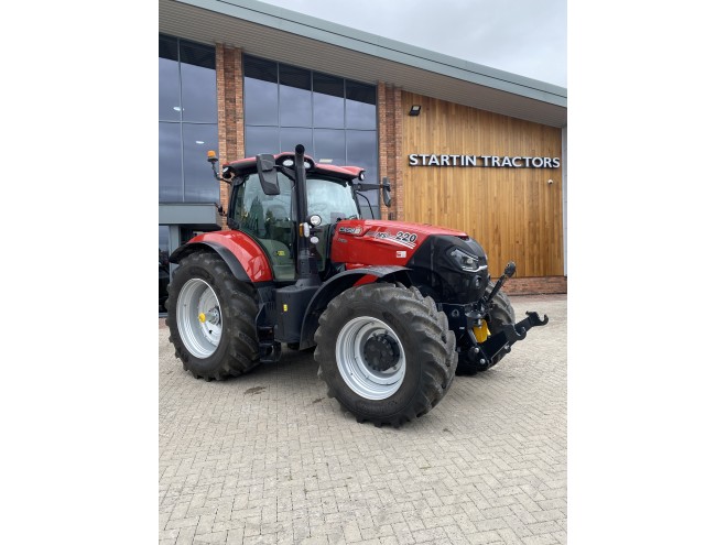 Case IH Puma 220 Powershift, Front linkage, Front pto, Dual motion seat Accuguide ready