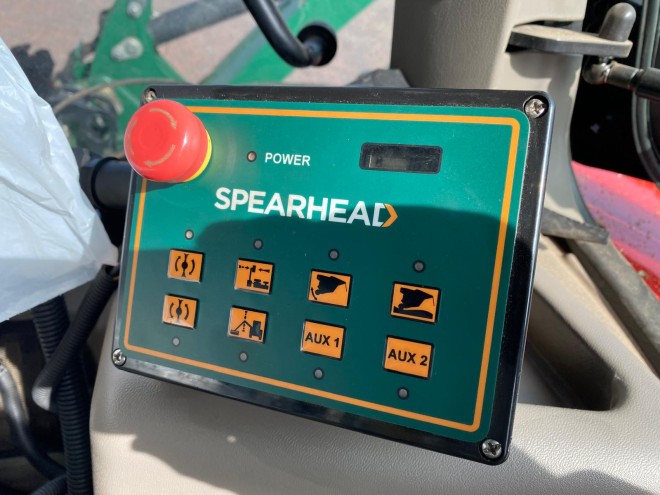 Spearhead T65 Mid Pro Pilot Proportional control with auto pilot 1.5 meter head direct drive hydraulic roller