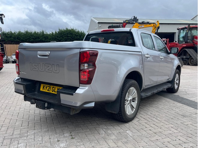 Isuzu D-Max DL20 Double Cab Mercury Silver
