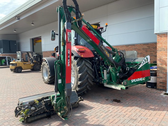 Spearhead T65 Mid Pro Pilot Proportional control with auto pilot 1.5 meter head direct drive hydraulic roller