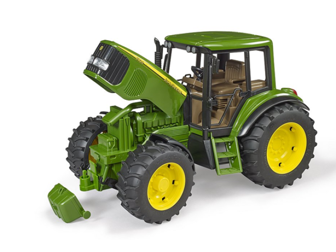 John Deere 6920 with loader. OEM. Part 020521. Bruder toys. Bruder John Deere. farming toys. collectable Bruder toys. click and collect.  Online toy shop. Farming toys online. John Deere Tractor. John Deere model. Bruder farming toys. Startin Tractors