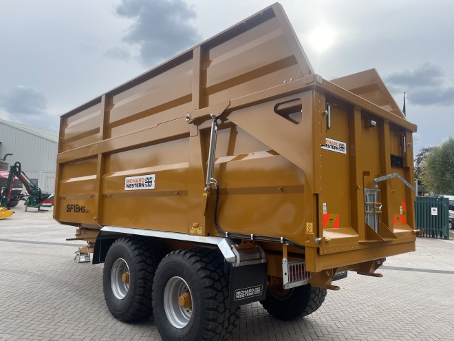 Richard Western SF18 HS Plus Silage Trailer with Air and Hydraulic brakes