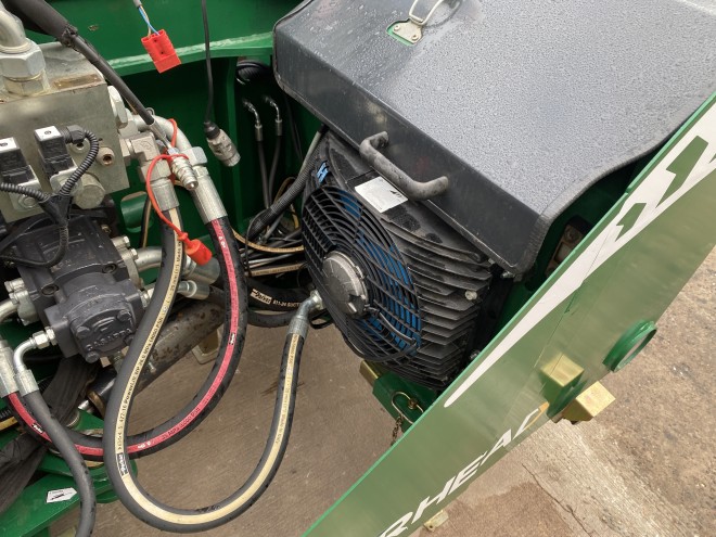 Spearhead Twiga Flex 80T Propilot ,Oil cooler head and arm float C/W 1.6M Flail head with hydraulic roller and hood
