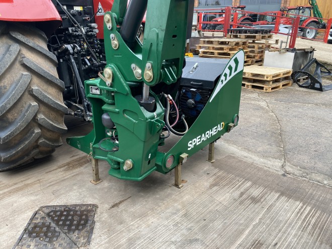 Spearhead Twiga Flex 80T Propilot ,Oil cooler head and arm float C/W 1.6M Flail head with hydraulic roller and hood