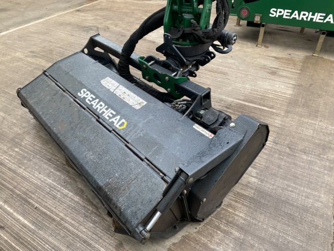 Spearhead Twiga Flex 80T Propilot ,Oil cooler head and arm float C/W 1.6M Flail head with hydraulic roller and hood