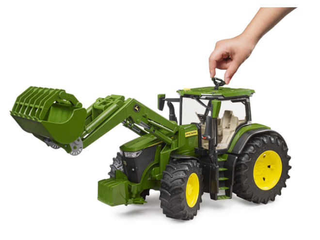 Bruder John Deere 7R 350 with frontloader, Part 031510, Bruder Toys,  John Deere, 7R 350, UK Delivery, Next Day Delivery, click and collect, 1:16 scale, bworld, Case IH Dealer, Tractor toy, agri toy, farming toy, Case IH, Isuzu, Subaru