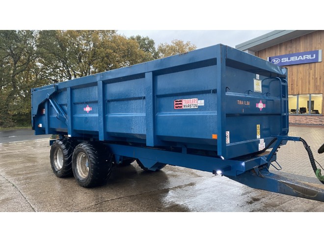 Marston ACE 14 Grain Trailer, Hydraulic Brakes, Hydraulic Back Door, 550/45 R225 Floatation Tyres