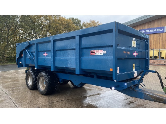 Marston ACE 14 Grain Trailer, Hydraulic Brakes, Hydraulic Back Door, 550/45 R225 Floatation Tyres