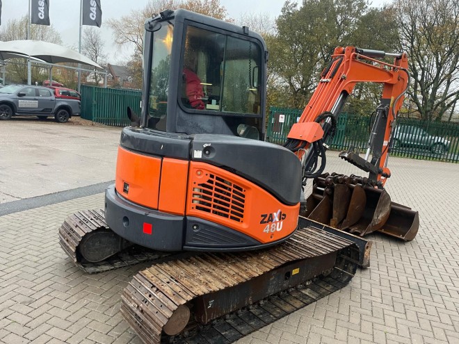 Hitachi Zaxis 48U-3 Hydraulic Excavator