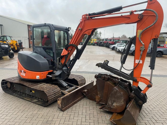 Hitachi Zaxis 48U-3 Hydraulic Excavator