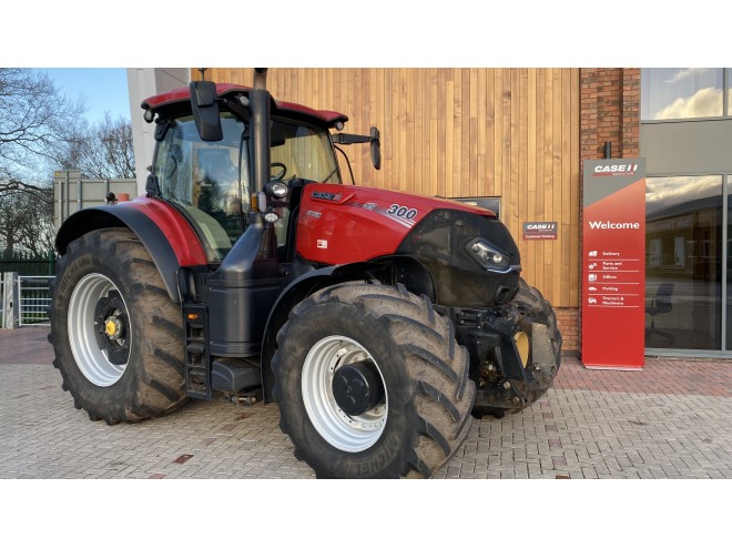 Case IH Optum 300 AFS Connect Full GPS C/W Front Linkage and PTO