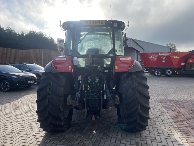 Case IH Farmall 100C with front linkage and front MX Loader