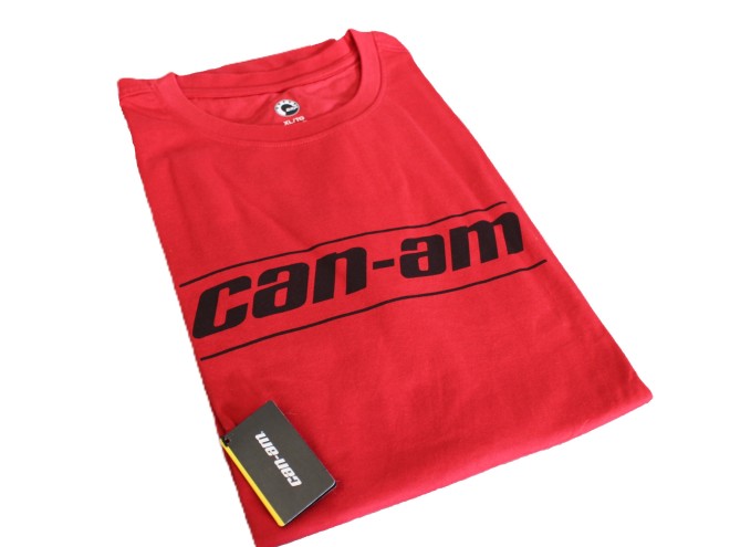 Can-Am Signature 1973 T-Shirt OEM Part 288278, Can-Am Dealer, Can-Am T-Shirt, Can-Am merchandise, Can-Am Accessories, Can-Am Signature Collection, ATV, Quad, Startin Tractors