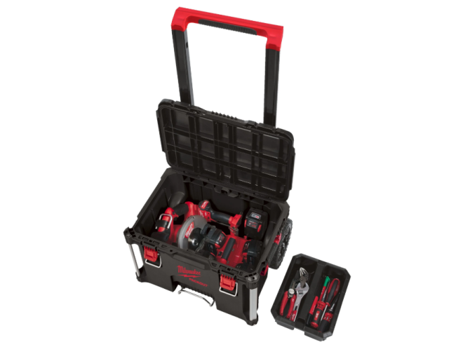 PACKOUT&trade; Trolley Case Part 4932464078, Milwaukee Dealer, Milwaukee PACKOUT Storage, Tool Storage, Trolley Case, UK Delivery, tool box, Milwaukee accessories, Startin Tractors
