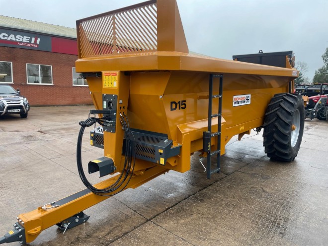 Richard Western Delilah D15 Vertical Beater Manure Spreader