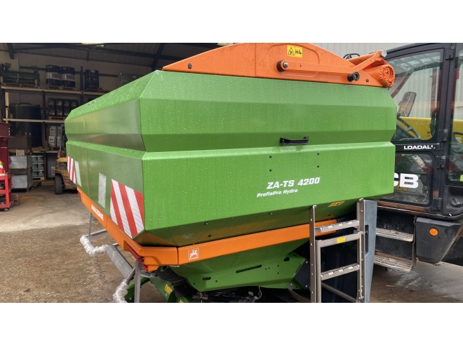 Amazone ZATS 4200 Profis Tronic Hydro C/W TS 30 Flow Control  Low level sensor EZ Check (OUT OF SEASON) Special