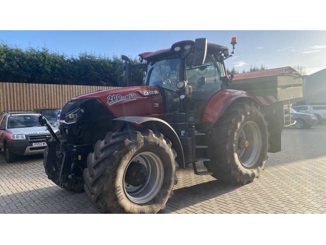 Case IH Puma 200 CVX Front Linkage Full Accuguide