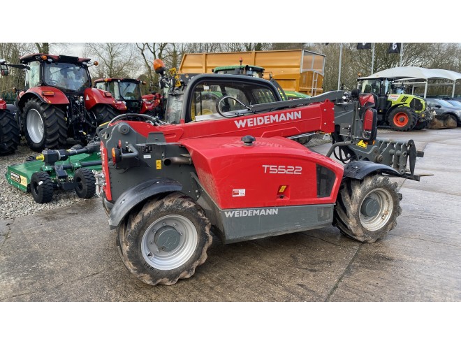 Weidemann T5522 Euro Headstock Low Profile Roof