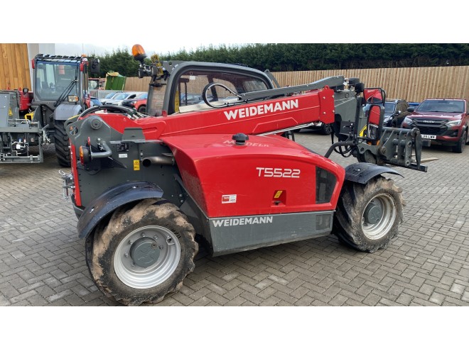 Weidemann T5522 Euro Headstock Low Profile Roof