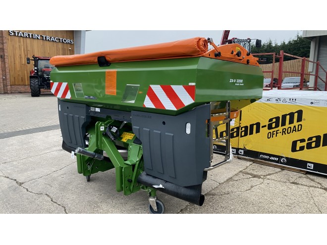 Amazone ZAV 3200 Profis Tronic V3 Disc Isobus with weigher Hopper cover and Parking wheels PTO Drive (OUT OF SEASON)