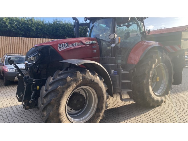 Case IH Puma 200 CVX Front Linkage Full Accuguide