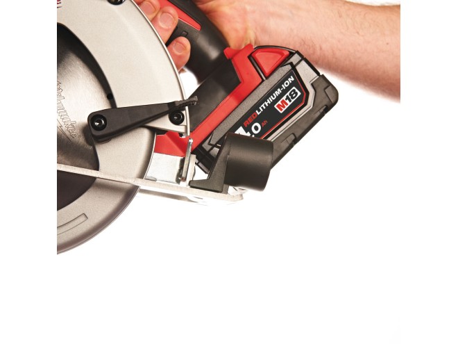 M18&trade; 55mm Circular Saw for wood & plastic Part: HD18 CS-0. Milwaukee dealer, Milwaukee power tools, M18 battery, Circular saw, Milwaukee Circular saw, saw, 55mm circular saw, UK delivery, click & collect, Startin Tractors